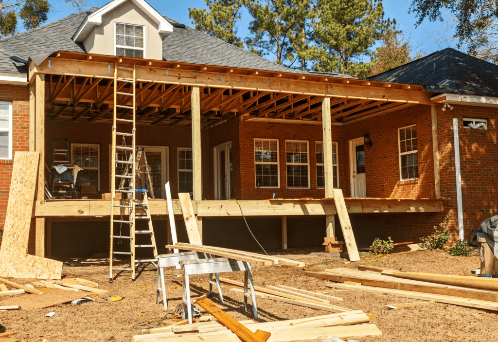 Backyard Deck Reconstruction