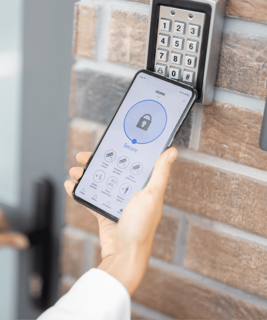 Opening Door with a Smart Phone