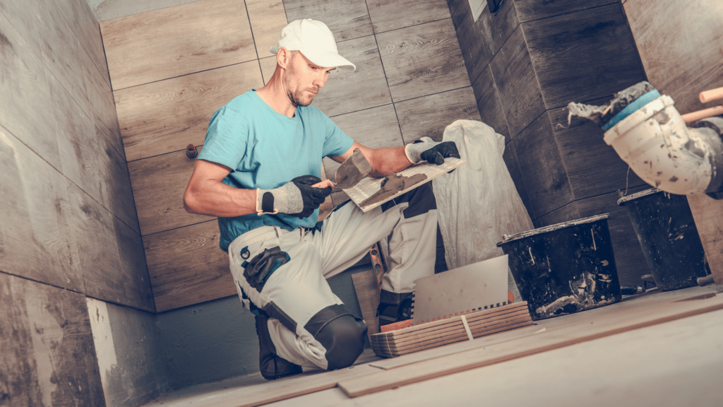 tile installer bathroom