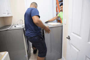 dryer and washer installation